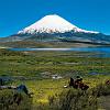 Another view of the Parinacota Volcano